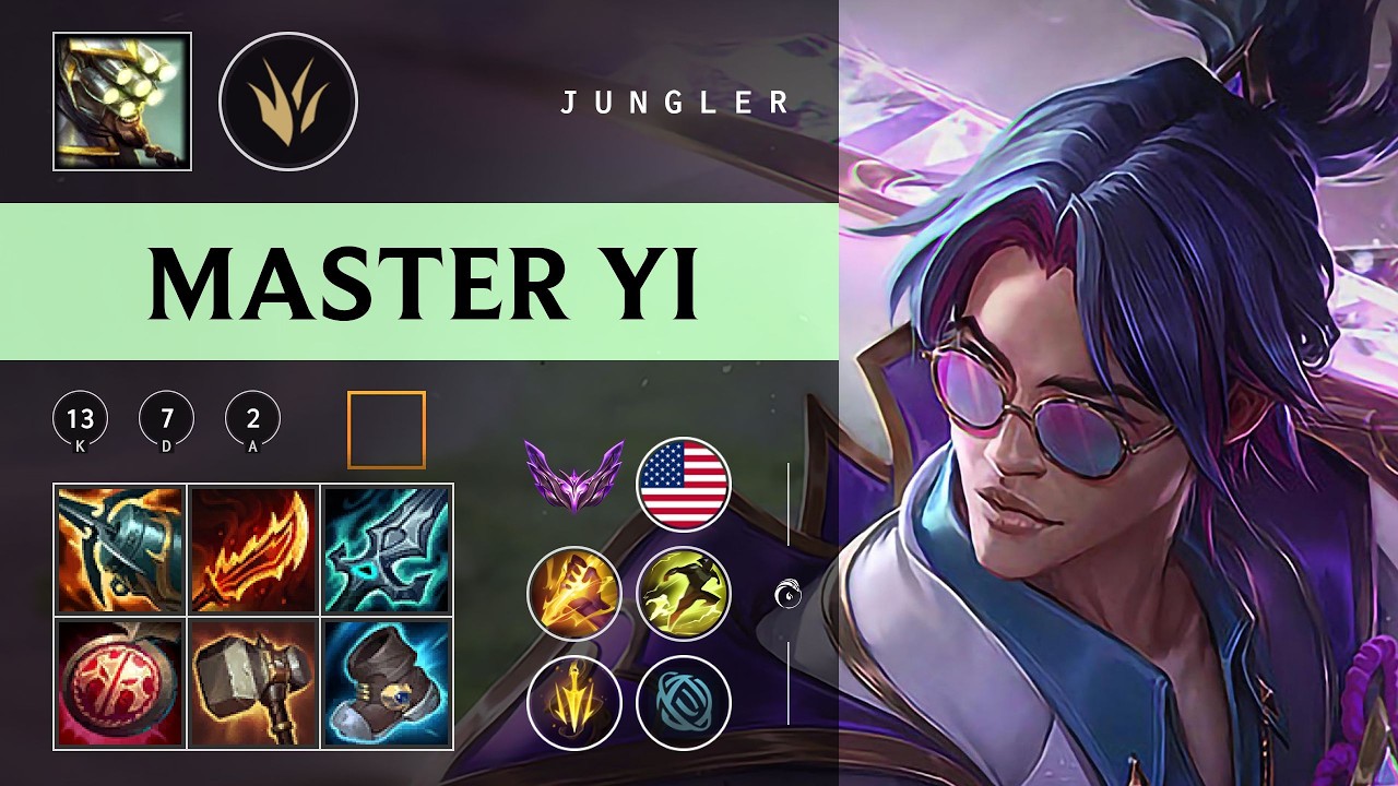 Master Yi Jungle vs Fiddlesticks - NA Master Patch 26.03