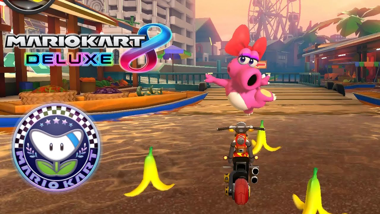 Boomerang Cup 100cc Grand Prix as Birdo - Mario Kart 8 Deluxe (Booster Course Pass)