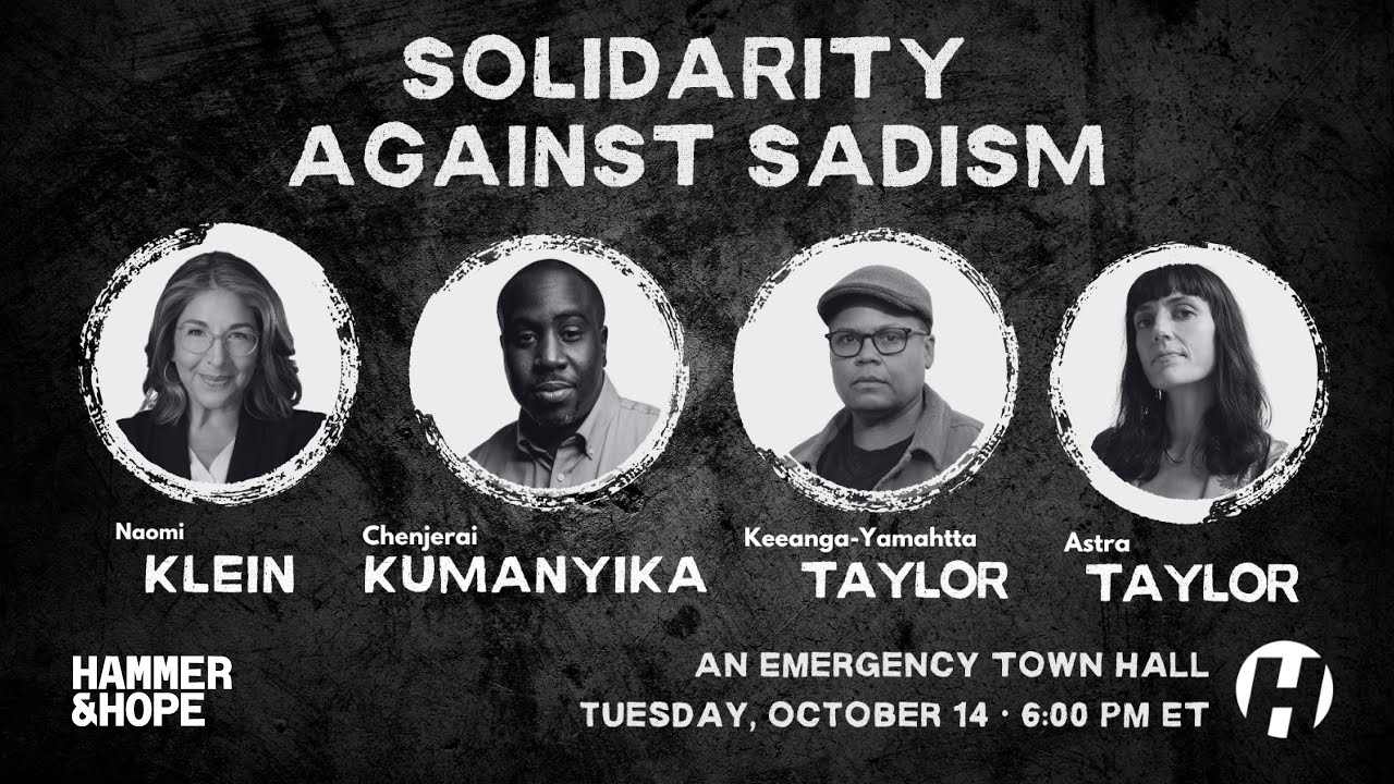 Solidarity Against Sadism: An Emergency Town Hall