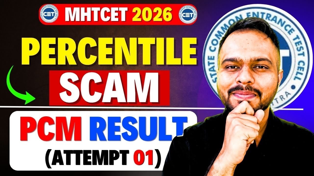 MHTCET 2026 Big Update🚨 PCM Result & Percentile Scam Exposed🔥🔥| Proofs & Data Exposed😱🚨