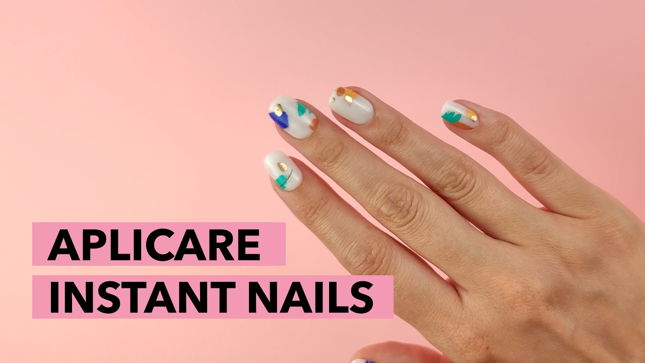 Tutorial aplicare unghii Instant Nails