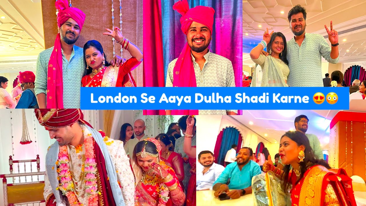 London Se Aaya Dulha India Mein Shadi karne 😍🥳