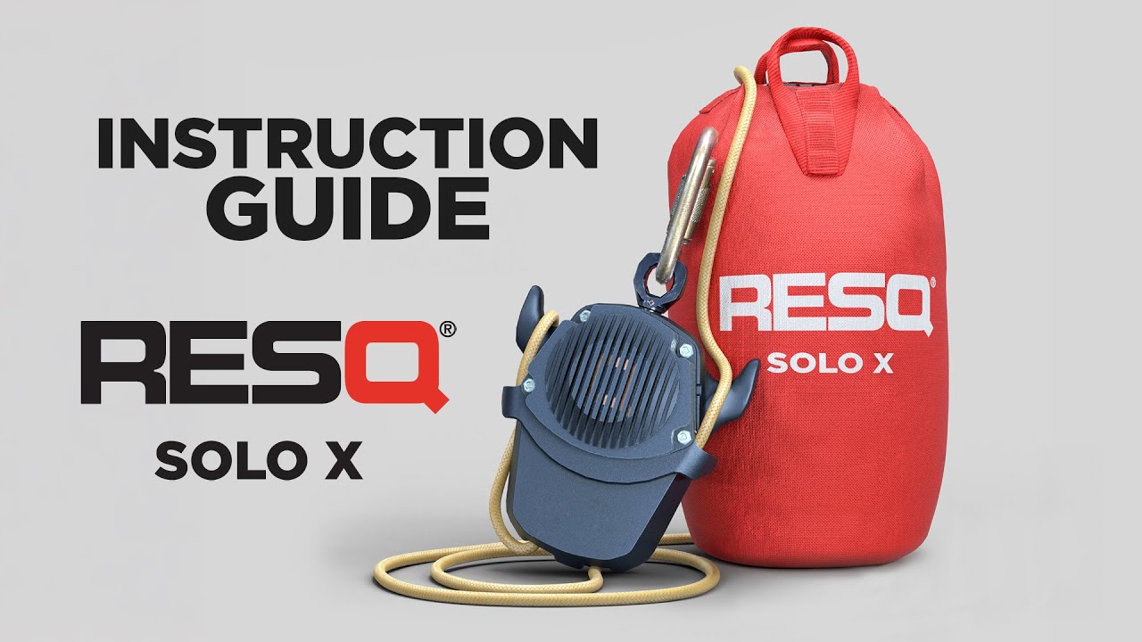 RESQ Solo X: Instructions For Users