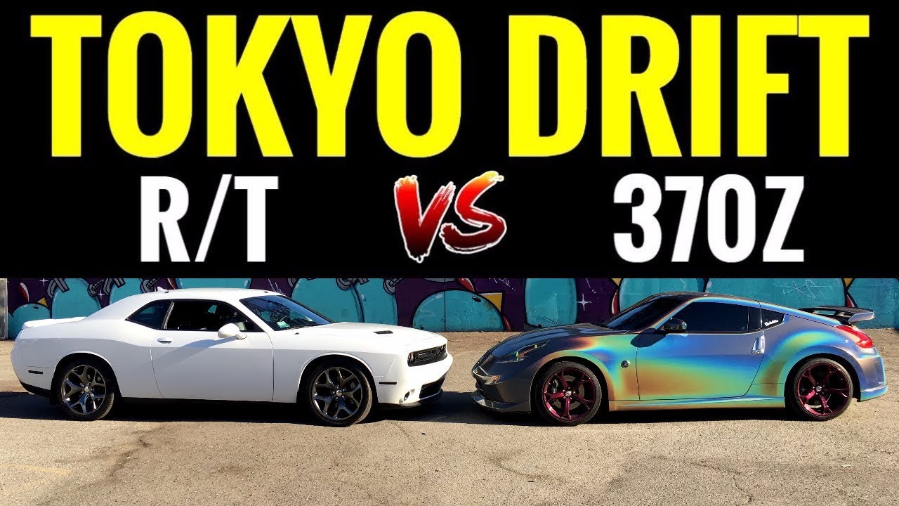 Nissan 370z Nismo vs Dodge Challenger RT | STREET RACE!