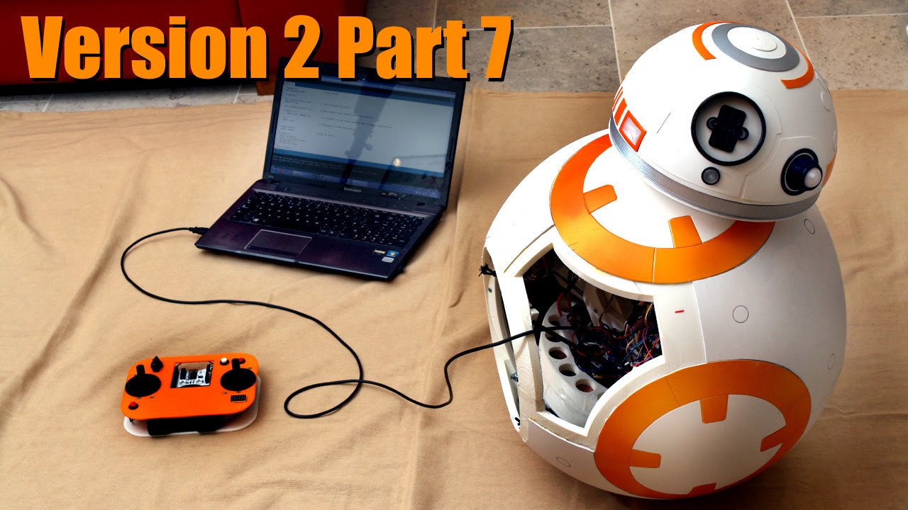 Star Wars BB-8 Droid v2 #7 | Head Details & Electronics | James Bruton