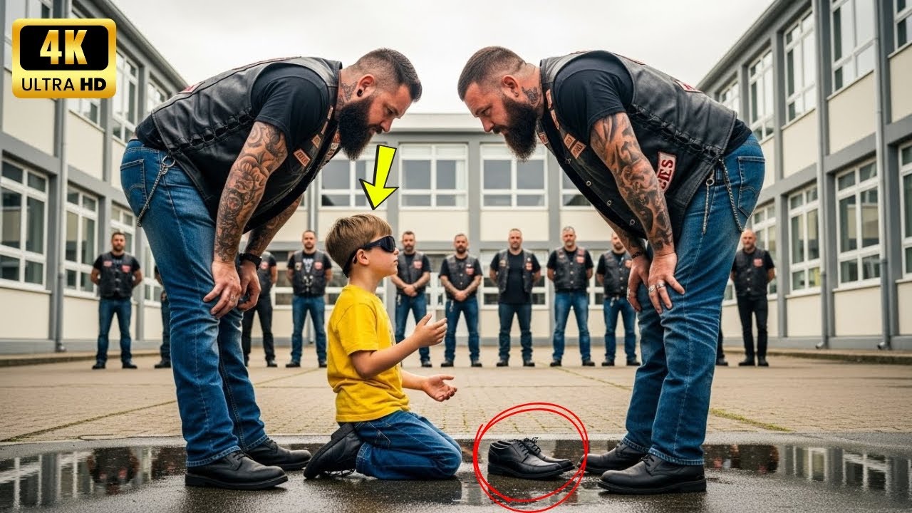 Blinder Junge flüstert einem Hells Angel zu: 'Isst du mit mir zu Mittag?' Am nächsten Tag … Teil 1