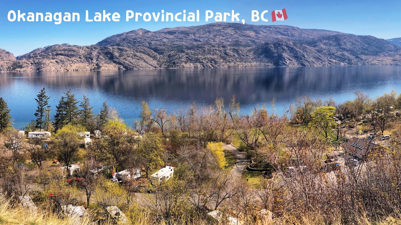 Okanagan Lake South Campground, BC🇨🇦 | Campsites walkthrough and facilities