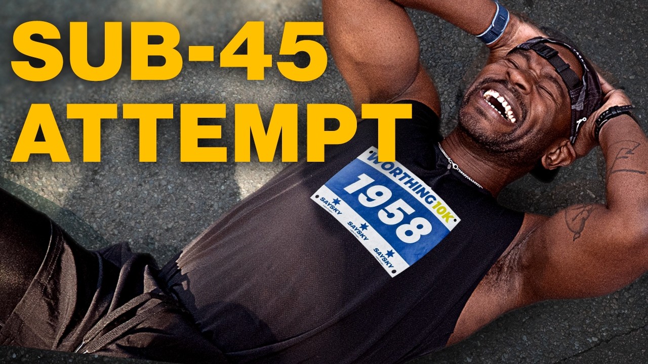 This Is What A Sub 45 Minute 10k Looks Like