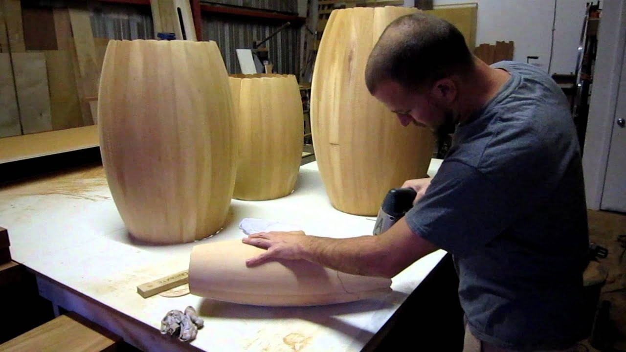 True Wood Design - Custom Wood Lighting - Alien Lights