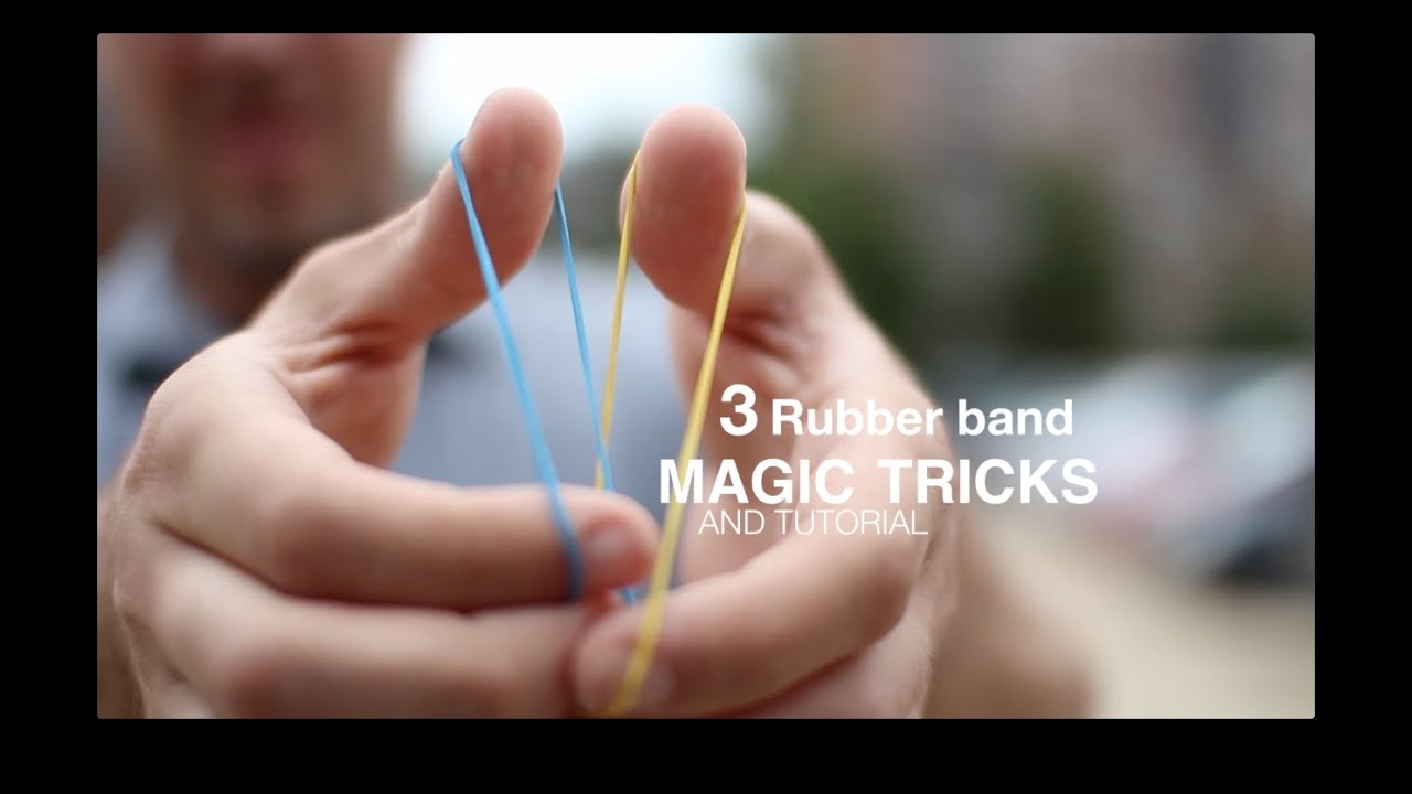 3 Rubber Band Tricks