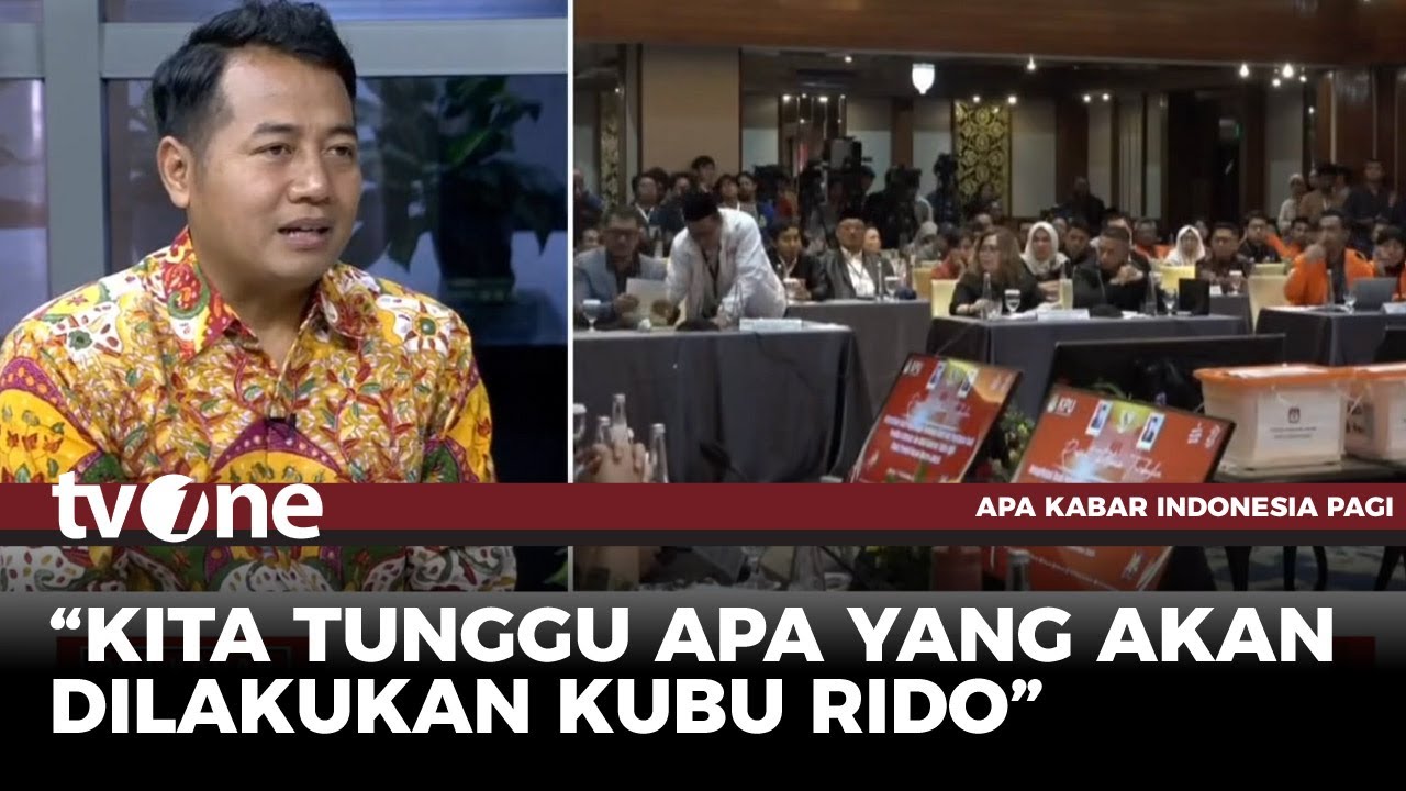 Jika Pilgub Jakarta Dua Putaran, Adi Prayitno: Kubu Rido Harus Bisa Buktikan di MK | AKIP tvOne