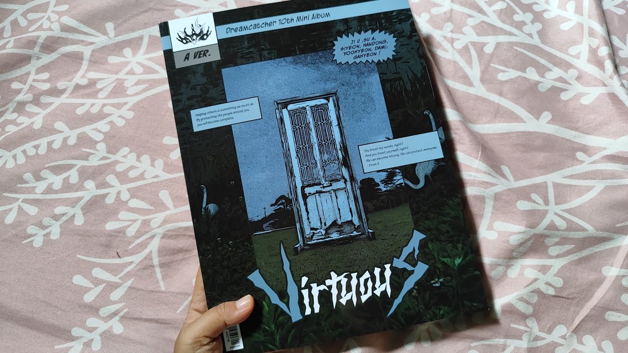 UNBOXING GUYS 😭 Dreamcatcher VirtuouS A Ver.