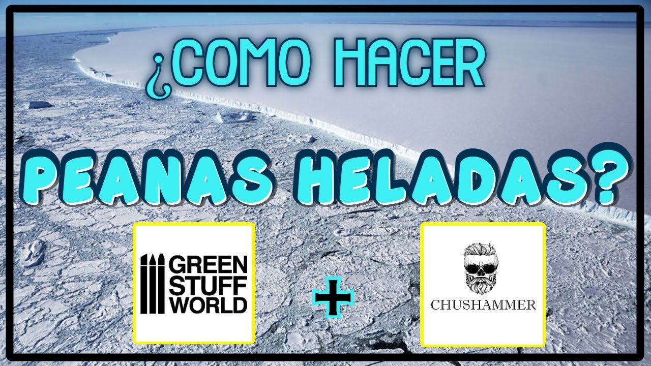 CÓMO HACER PEANAS HELADAS GSW | CHUSHAMMER