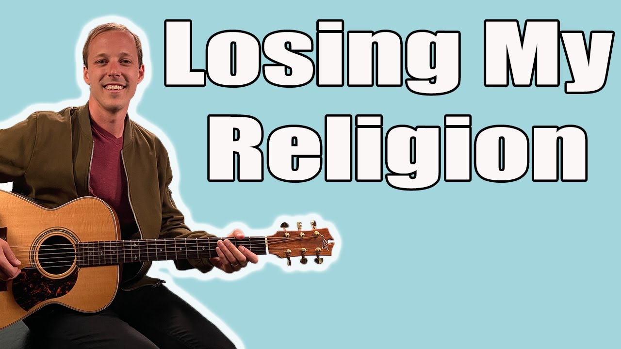 ГЛАВНЫЕ аккорды и урок игры на гитаре «Losing My Religion» (R.E.M.)