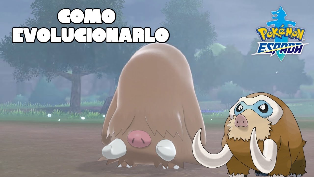 ¡Así Evolucionas a Piloswine en Mamoswine en Pokémon Espada y Escudo! ¡FÁCIL Y RÁPIDO!