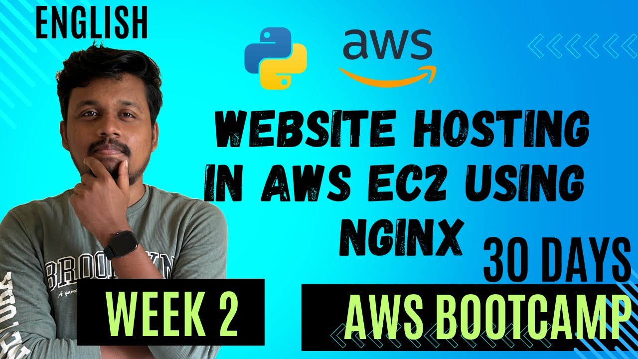 Live 🛑 Website Hosting In AWS EC2 with demo | Week 2 | English