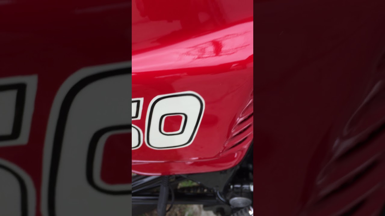 1973 Ducati 750GT Bevel Twin Round Case Demo