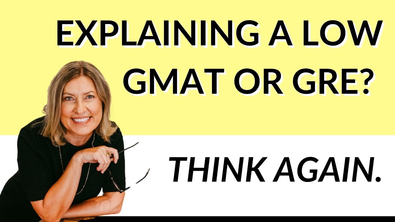 Should you explain a low GMAT or GRE score in the optional MBA application essay?