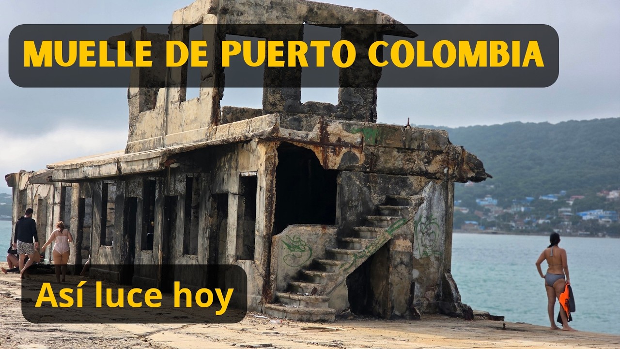 🚂⚓ Así luce hoy el muelle que hizo grande a Barranquilla: una travesía inolvidable 🌅