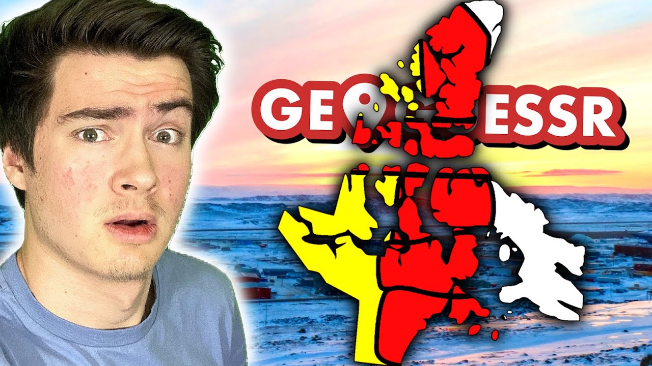 The WEIRDEST GeoGuessr Speedrun - NUNAVUT | Canada 25Ks Episode 9