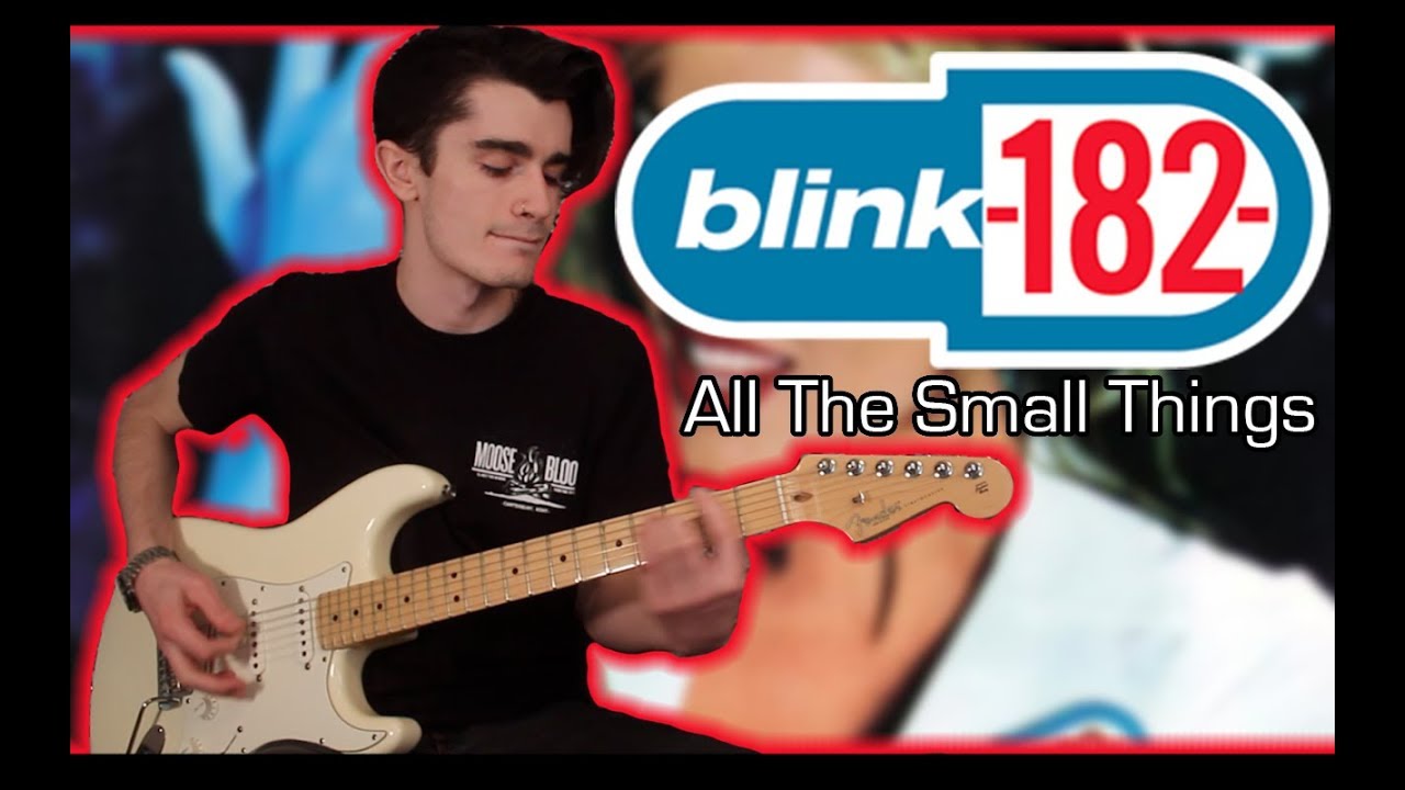 Blink 182 - All The Small Things (Guitar & Bass Cover w/ Tabs)