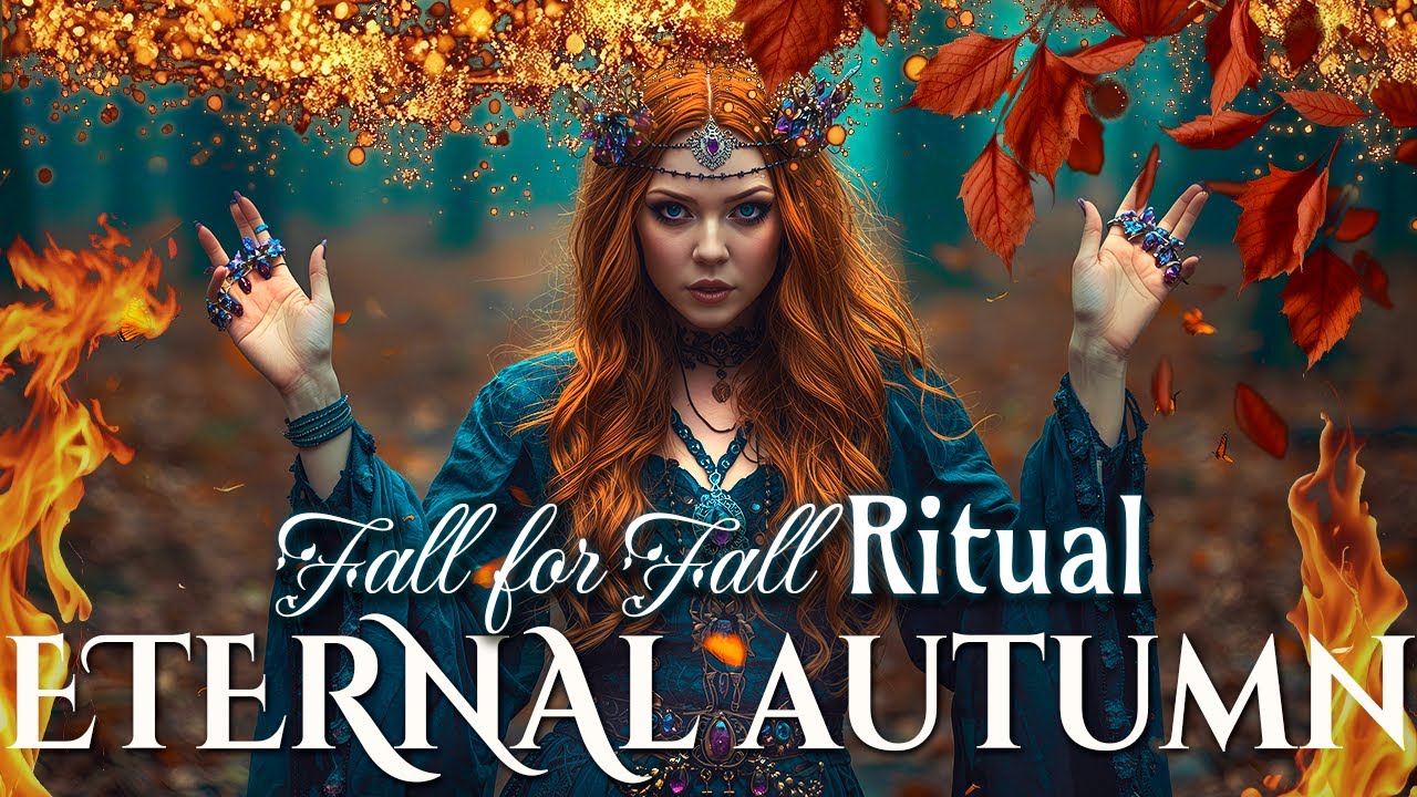 🍂 What Happens When You Use Magic in this Eternal Autumn? | The atmosphere you dream of as a witch