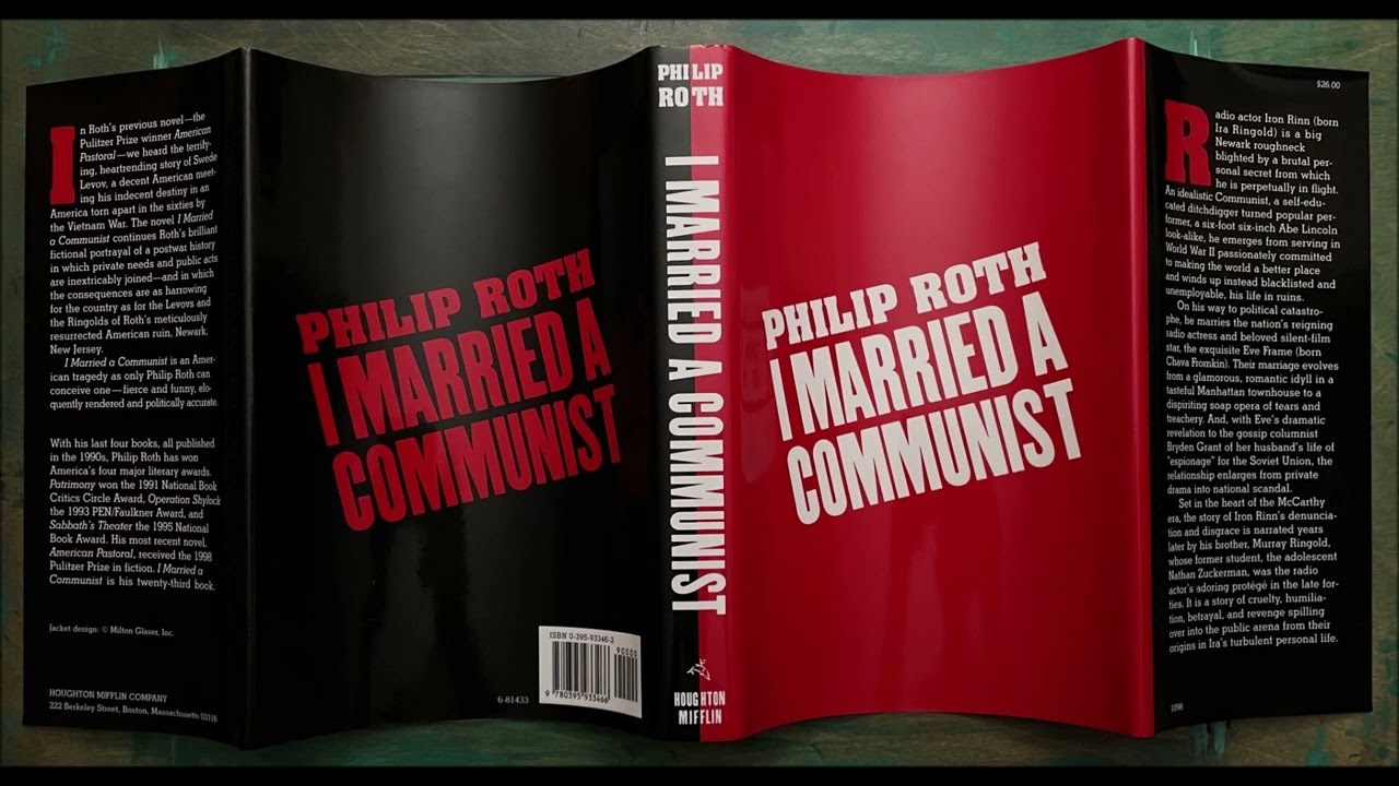 R. Silver reads 'I Married a Communist' by P. Roth (1 of 8)