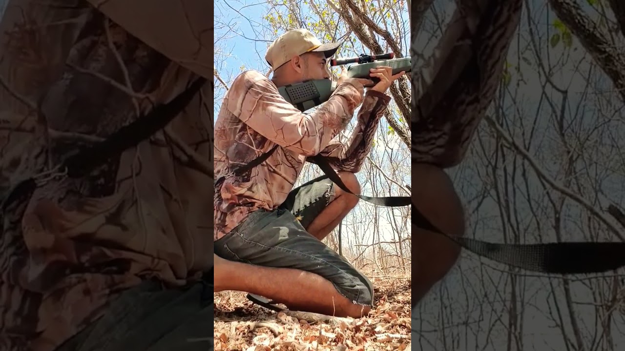SNIPER fazendo OBSERVA&Ccedil;&Otilde;ES  #avoante #4x20 #chumbinho