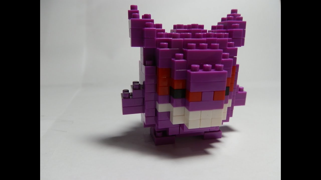 Pokemon Nanoblock :: Building Gengar