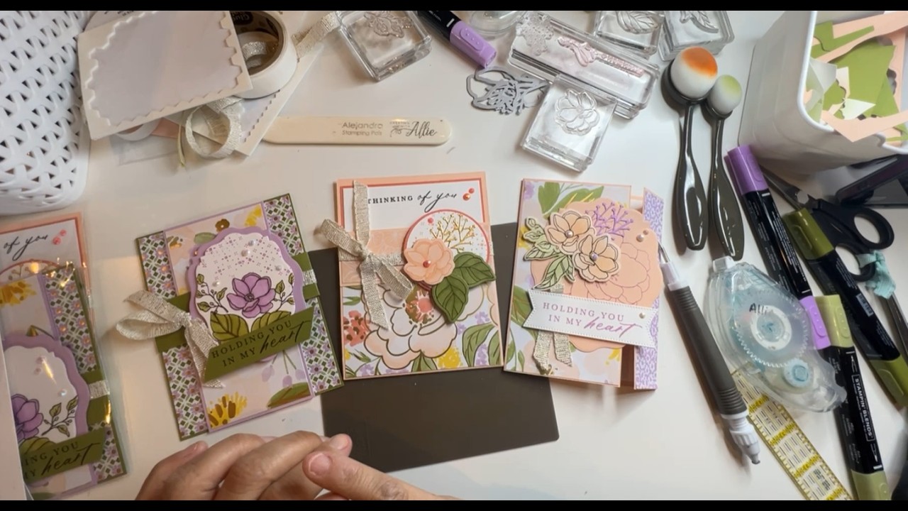 Day 2 - Fun Folds - Lovely & Beautiful Craft Along