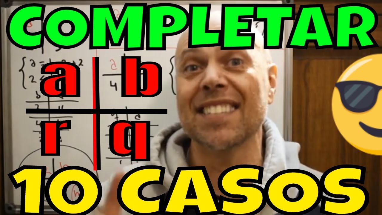 🔴▶ COMPLETAR LA DIVISIÓN ENTERA ( CON UNO O DOS CASILLEROS VACIOS ) DIVISIBILIDAD EN NATURALES.