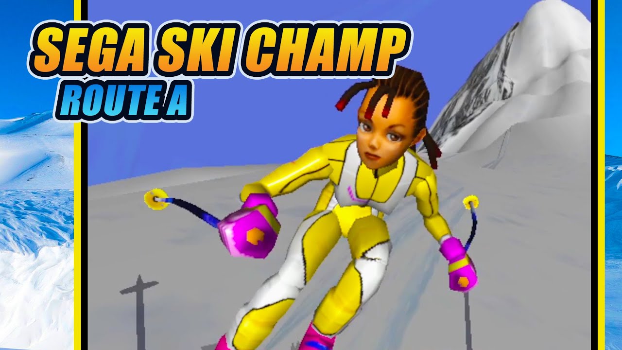 Route A! - Sega Ski Champ (Arcade)