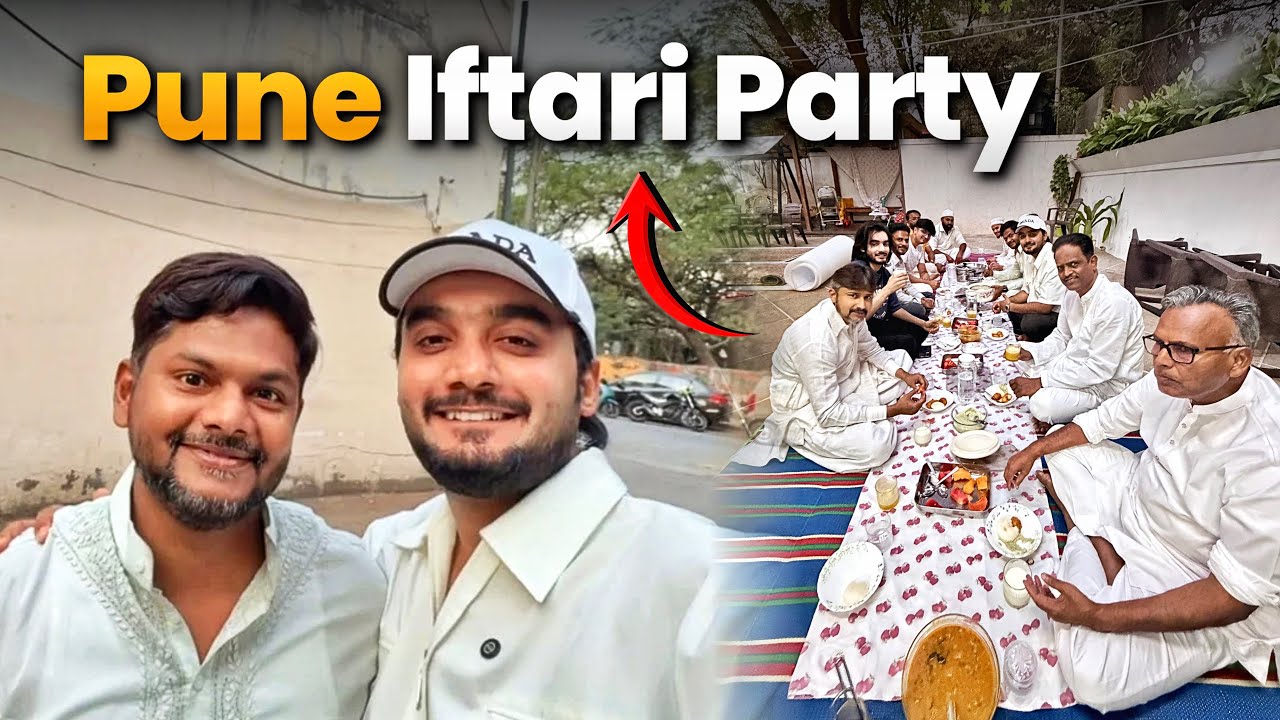 Pune Iftari | Hafiz Sabab Ki Tilawat | Yazdan Iftari Vlog 