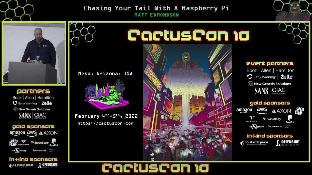 CC10 - Chasing your Tail with a Raspberry Pi