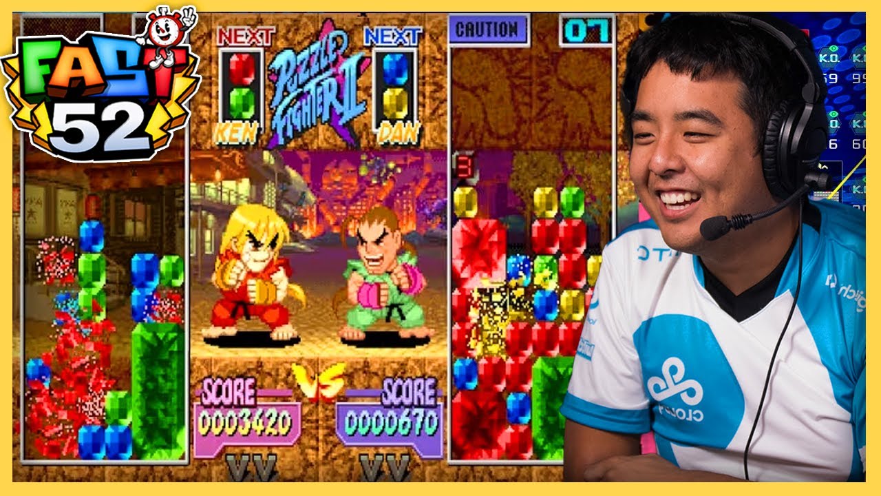 Tafokints Get a Great Speerun in Super Puzzle Fighter 2 Turbo