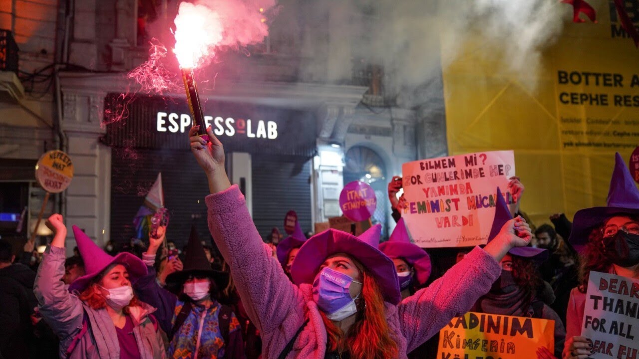 Mass protests across the world over violence against women