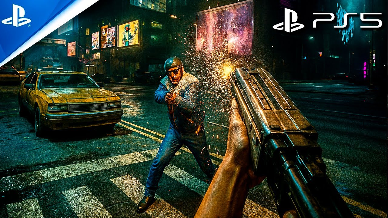 O INICIO DE GAMEPLAY DE CYBERPUNK 2077 NO PS5 EM 4K60FPS