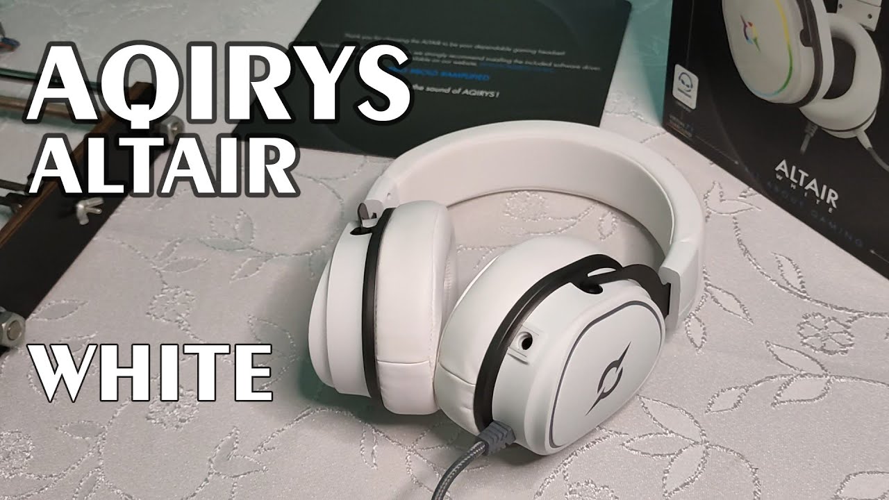 Aqirys Altair White Headphones | Unboxing and Review
