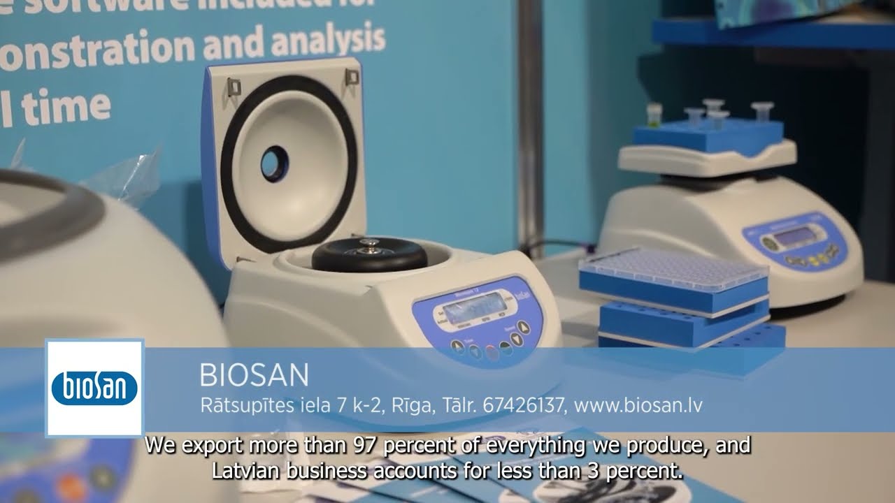 Biosan - introductory video at the Medbaltica exhibition