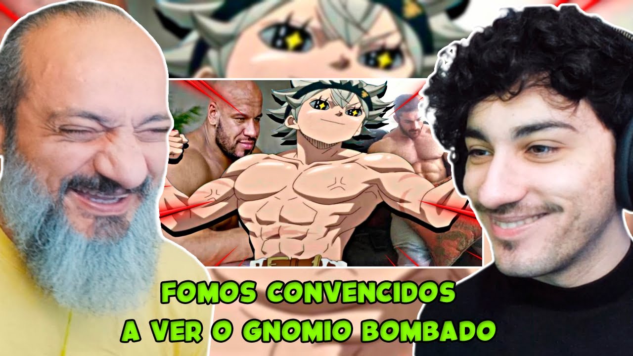 OK, CAIERA NOS CONVENCEU A ASSISTIR... - BLACK CLOVER É MUITO BOM - Caiera | REACT