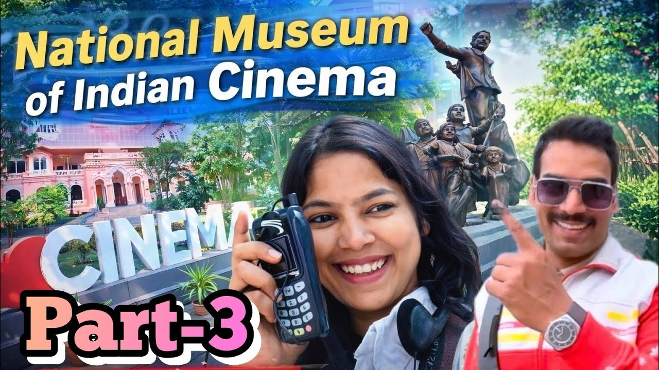 National Museum of Indian Cinema #bollywood  🎥#travellingwine #Pary-3 #virel #vlog #history #filmes 