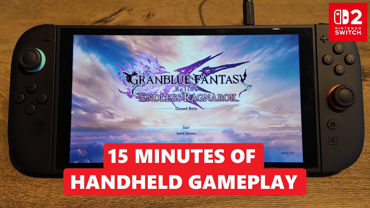 Granblue Fantasy: Relink - Бесконечный Рагнарок - 15 минут игрового процесса на портативной консо...