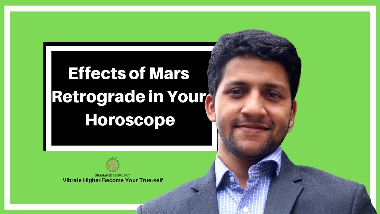 Mars Retrograde effects in your Horoscope (R)?