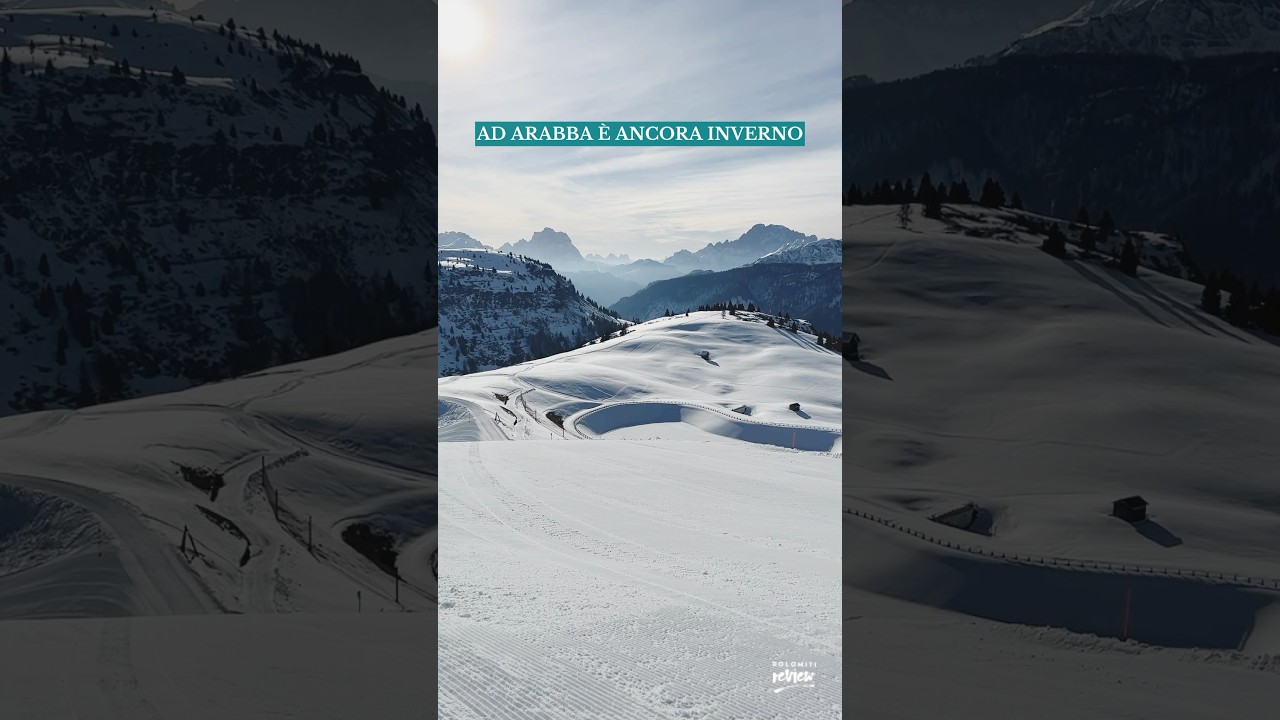 Sci a primavera ad Arabba. Ancora tanta neve in quota e rifugi aperti come in inverno #dolomiti