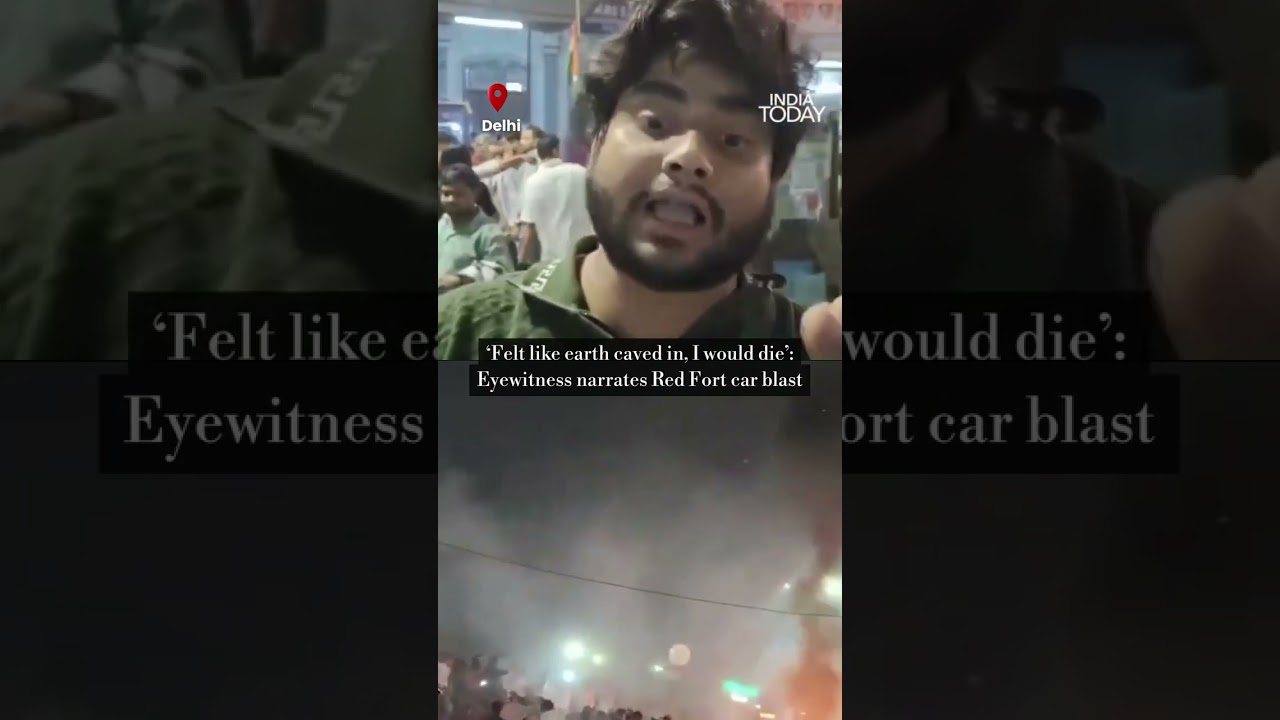 Delhi Blast : 8 Dead, 24 Injured | Eyewitnesses Describe Terrifying Explosion | #delhiblastnews
