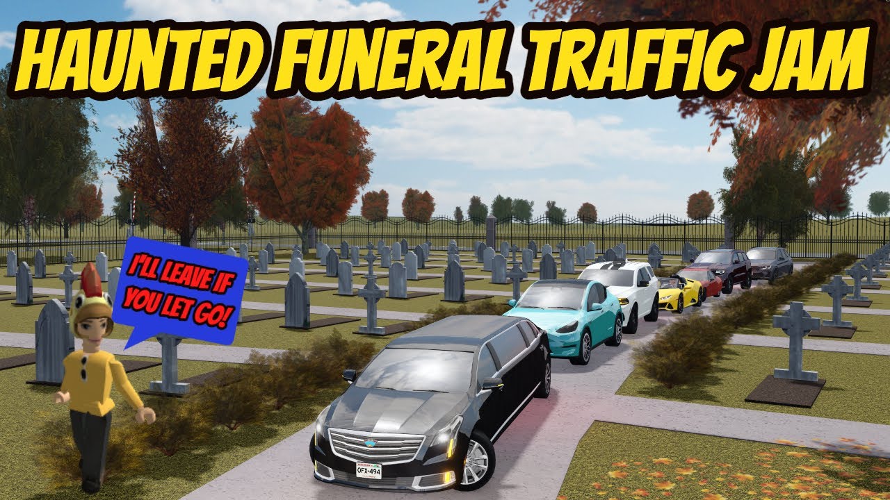 Greenville, Wisc Roblox l Funeral Trip Traffic Jam *GRAVEYARD* Rp
