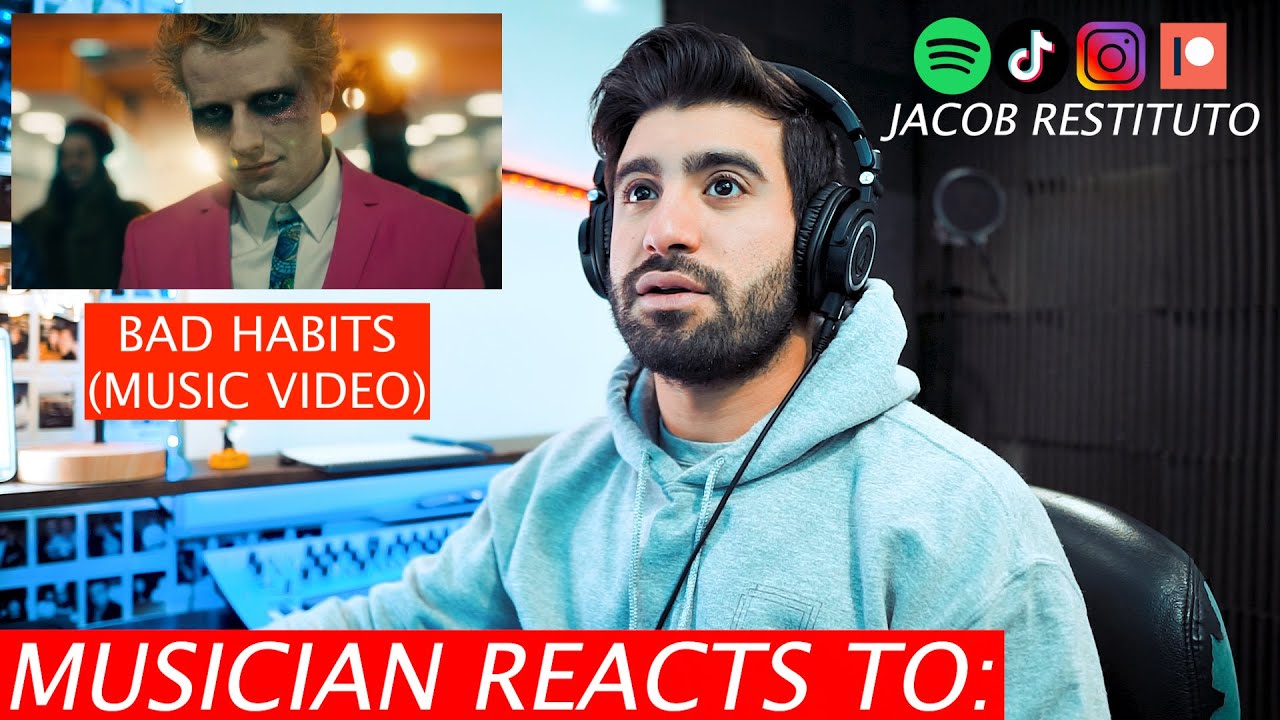 Jacob Restituto Reacts To Ed Sheeran - Bad Habits