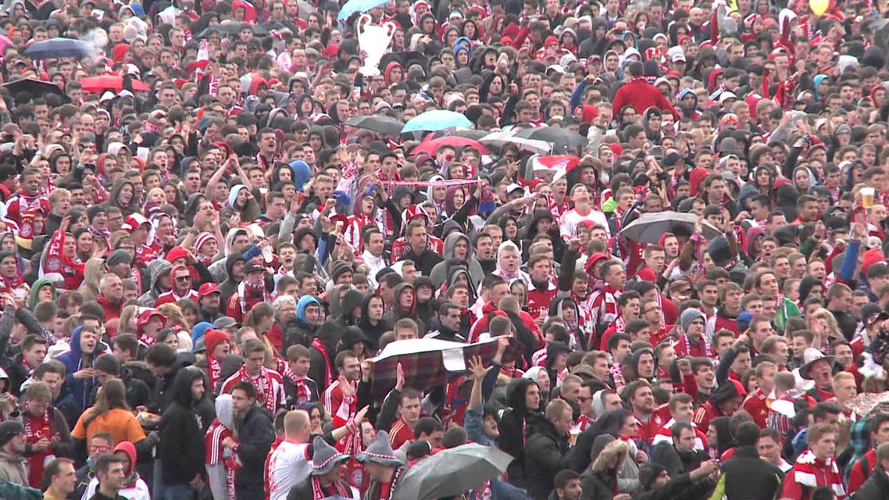 FC Bayern M&uuml;nchen: CL-Sieger 2013 - Public Viewing an der Theresienwiese (M&uuml;nchen, 25.05.2013)