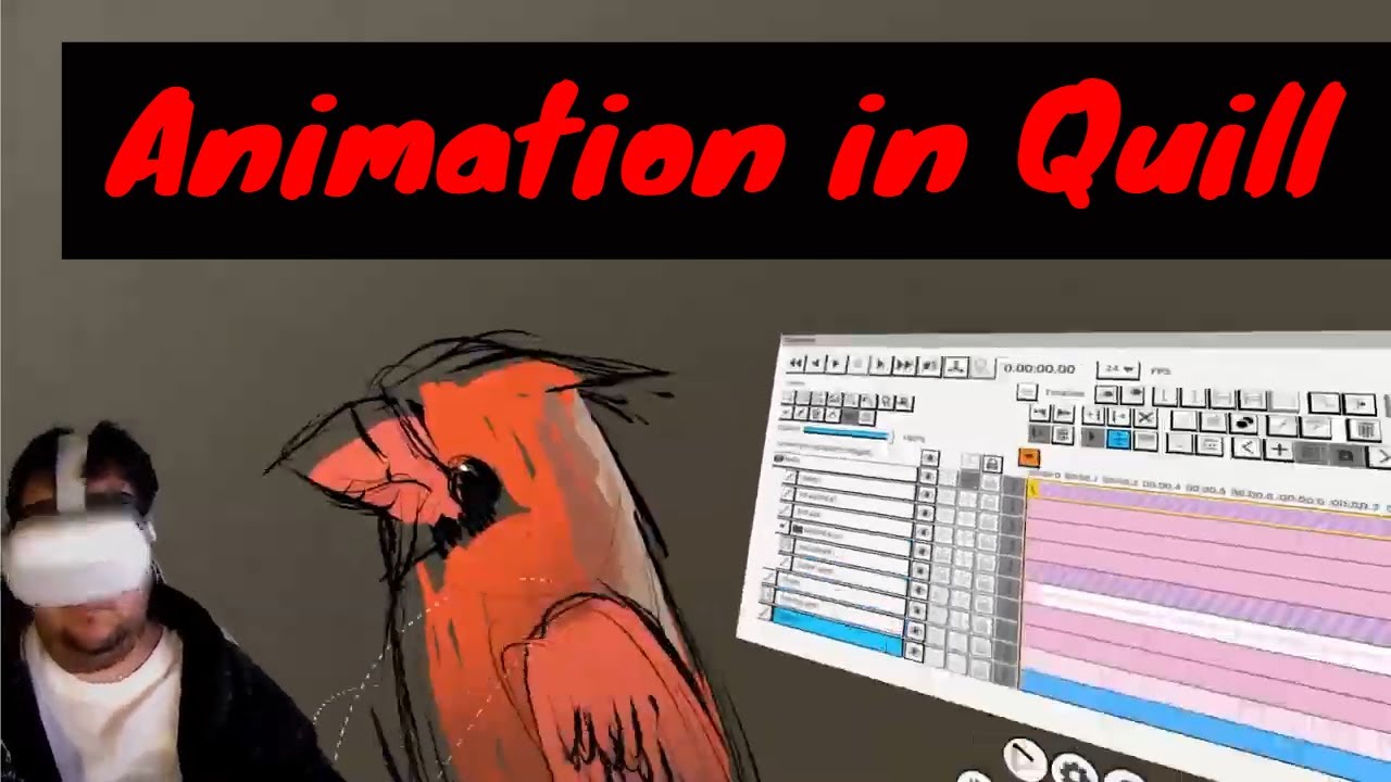Animation in Quill with Oculus Quest 2