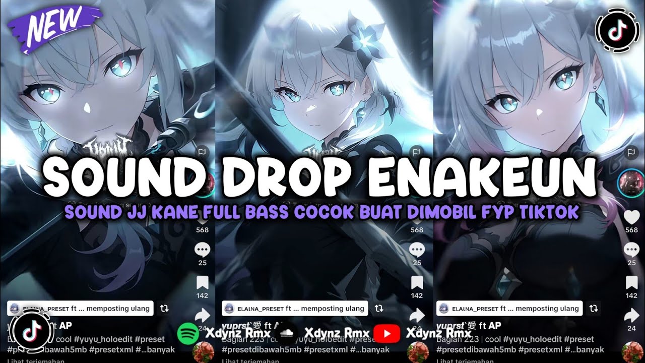 DJ DROP ENAKEUN X MASHUP SOUND JJ MENGKANE COCOK BUAT DI MOBIL FULL BASS VIRAL TIKTOK TERBARU 2026 🎧